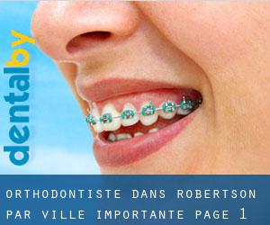 Orthodontiste dans Robertson par ville importante - page 1
