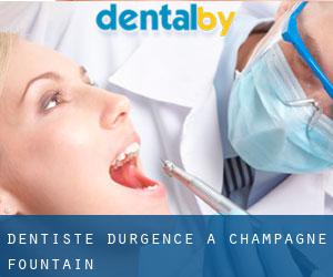 Dentiste d'urgence à Champagne Fountain