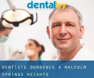 Dentiste d'urgence à Malcolm Springs Heights