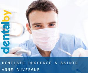 Dentiste d'urgence à Sainte-Anne (Auvergne)