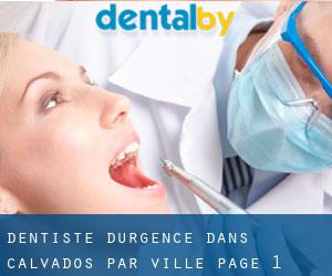 Dentiste d'urgence dans Calvados par ville - page 1