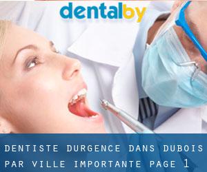 Dentiste d'urgence dans Dubois par ville importante - page 1
