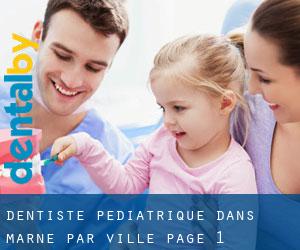 Dentiste pédiatrique dans Marne par ville - page 1