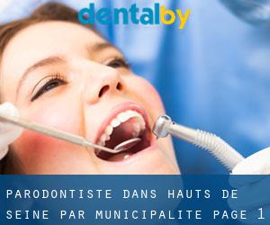 Parodontiste dans Hauts-de-Seine par municipalité - page 1