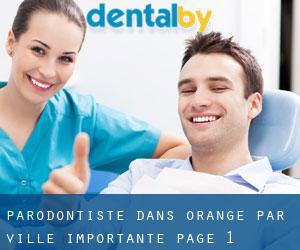 Parodontiste dans Orange par ville importante - page 1