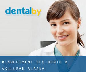 Blanchiment des dents à Akulurak (Alaska)