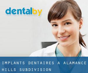 Implants dentaires à Alamance Hills Subdivision