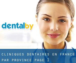 cliniques dentaires en France par Province - page 1