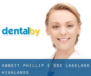 Abbott Phillip E DDS (Lakeland Highlands)