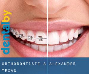 Orthodontiste à Alexander (Texas)