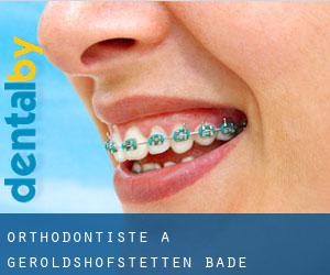 Orthodontiste à Geroldshofstetten (Bade-Wurtemberg)