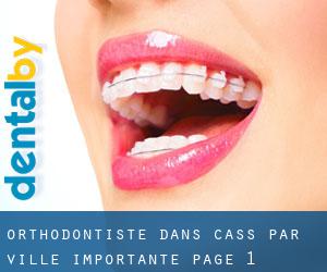 Orthodontiste dans Cass par ville importante - page 1