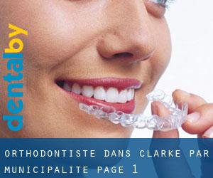 Orthodontiste dans Clarke par municipalité - page 1