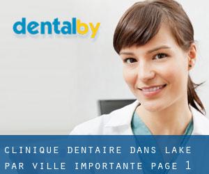 Clinique dentaire dans Lake par ville importante - page 1