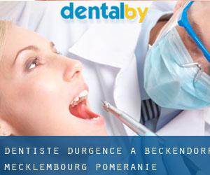 Dentiste d'urgence à Beckendorf (Mecklembourg-Poméranie)