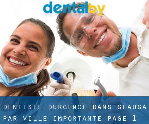 Dentiste d'urgence dans Geauga par ville importante - page 1