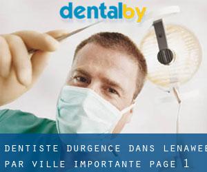 Dentiste d'urgence dans Lenawee par ville importante - page 1