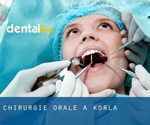 Chirurgie orale à Korla