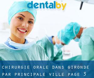 Chirurgie orale dans Gironde par principale ville - page 3