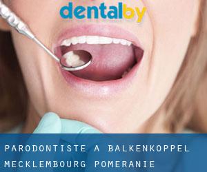 Parodontiste à Balkenkoppel (Mecklembourg-Poméranie)