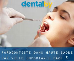 Parodontiste dans Haute-Saône par ville importante - page 3