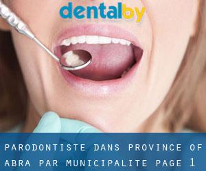 Parodontiste dans Province of Abra par municipalité - page 1