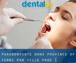 Parodontiste dans Province of Terni par ville - page 1