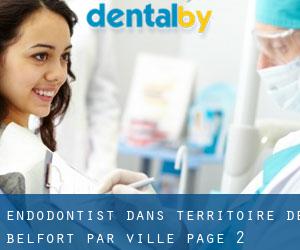 Endodontist dans Territoire de Belfort par ville - page 2