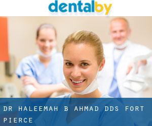 Dr. Haleemah B. Ahmad, DDS (Fort Pierce)