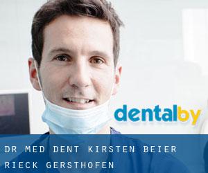 Dr. med. dent. Kirsten Beier-Rieck (Gersthofen)