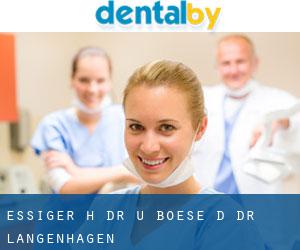 Essiger H. Dr. u. Boese D. Dr. (Langenhagen)