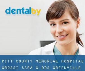 Pitt County Memorial Hospital: Grossi Sara G DDS (Greenville)