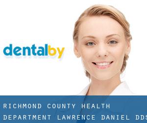 Richmond County Health Department: Lawrence Daniel DDS (Indian Field)