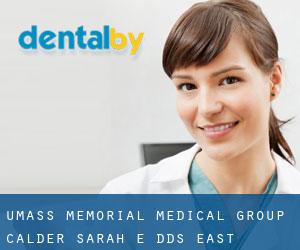 Umass Memorial Medical Group: Calder Sarah E DDS (East Douglas)